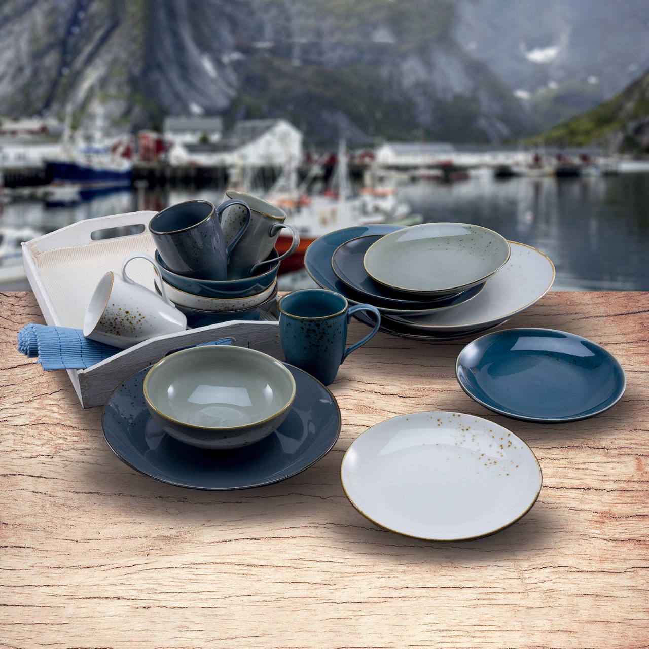  Kombiservice 16-teilig Nature Collection Nordic Style 1