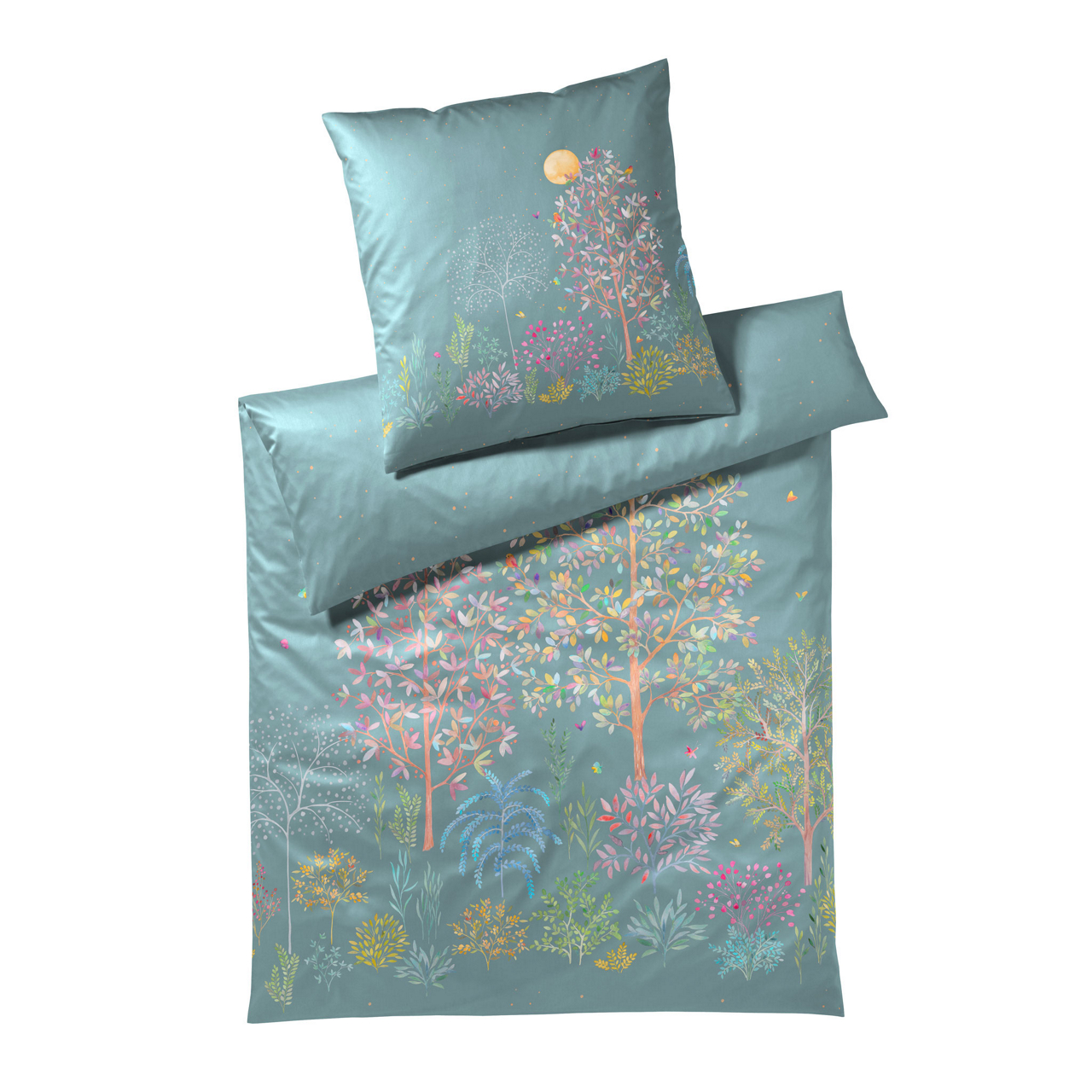 Elegante Mako-Satin Bettwäsche Night Dream