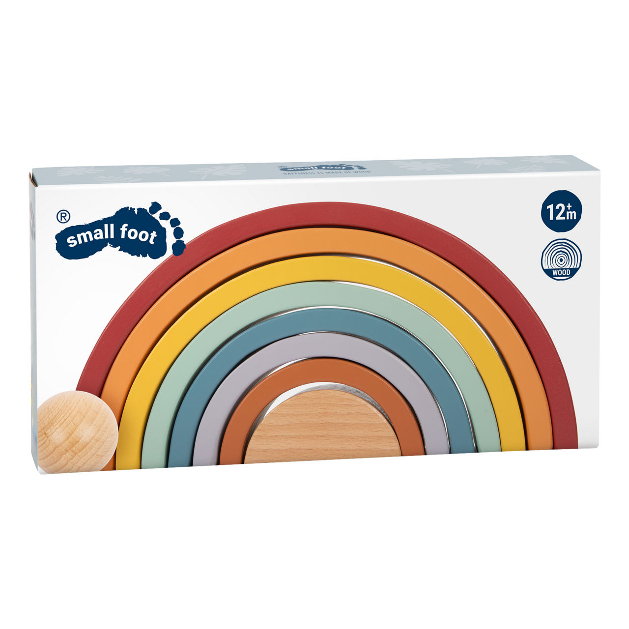  Holzbausteine Regenbogen Safari 4