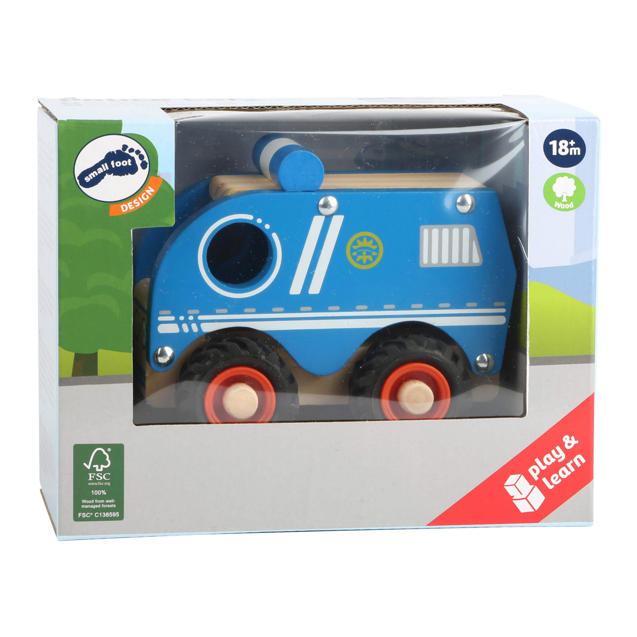  Polizeifahrzeug small foot