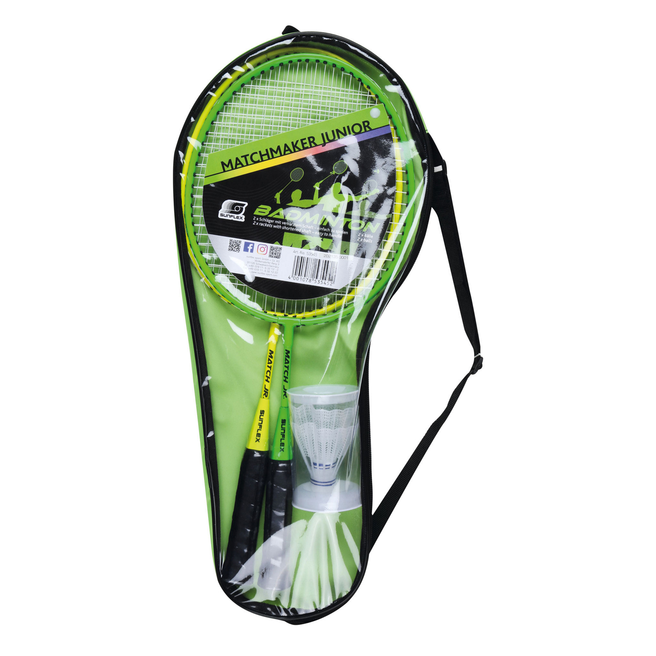 Sunflex Badmintonset Matchmaker Junior