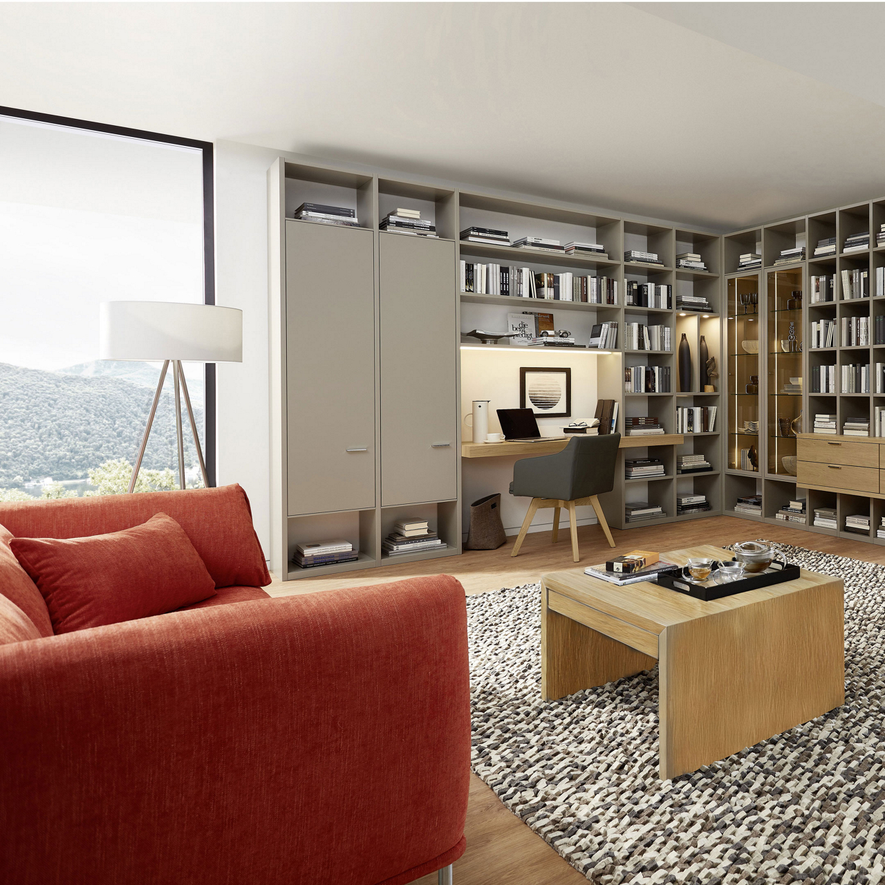  U-Beistelltisch Arcona 1