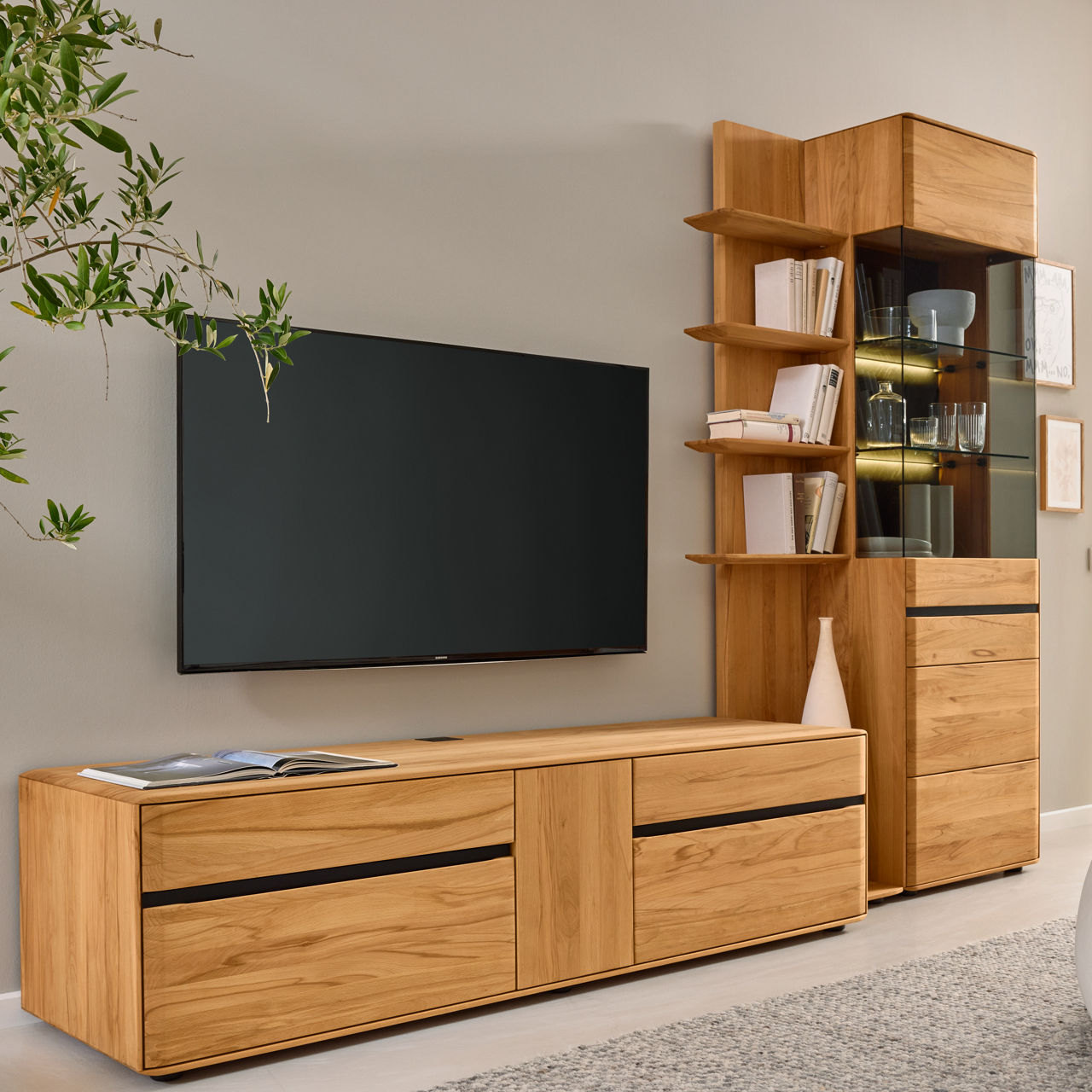 MONDO NATUR Wohnkombination Danora Plus 1