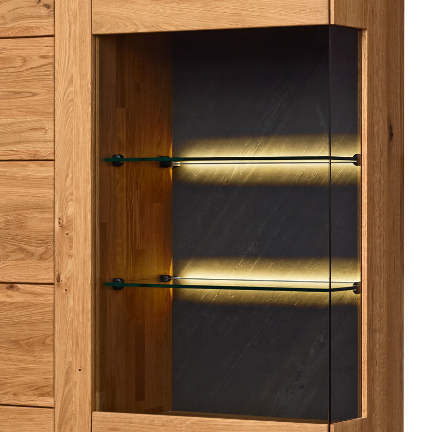 MONDO NATUR Rückwand Schiefer für Vitrine Danora Plus undefined