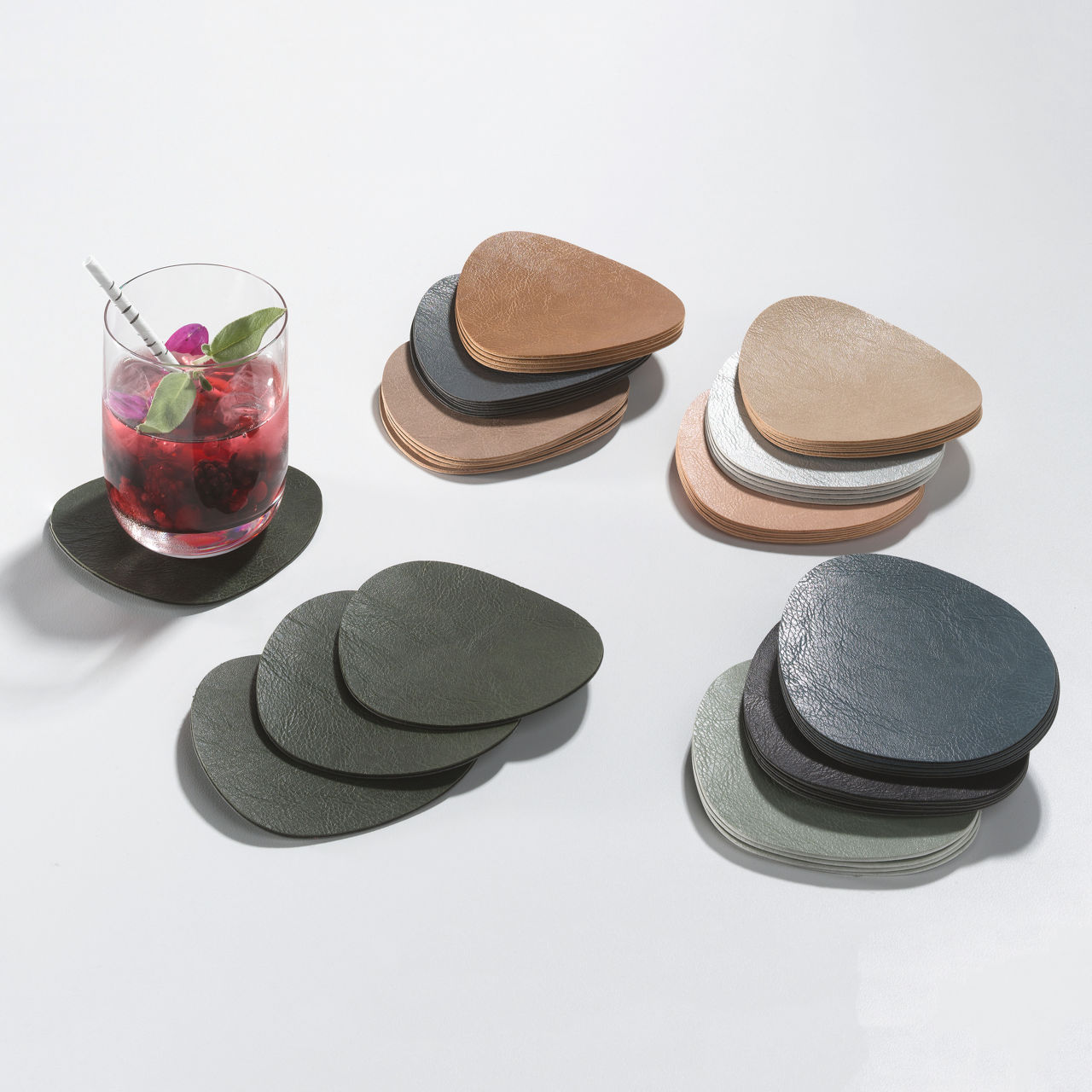 Casa Nova Glas Untersetzer 4er-Set  1