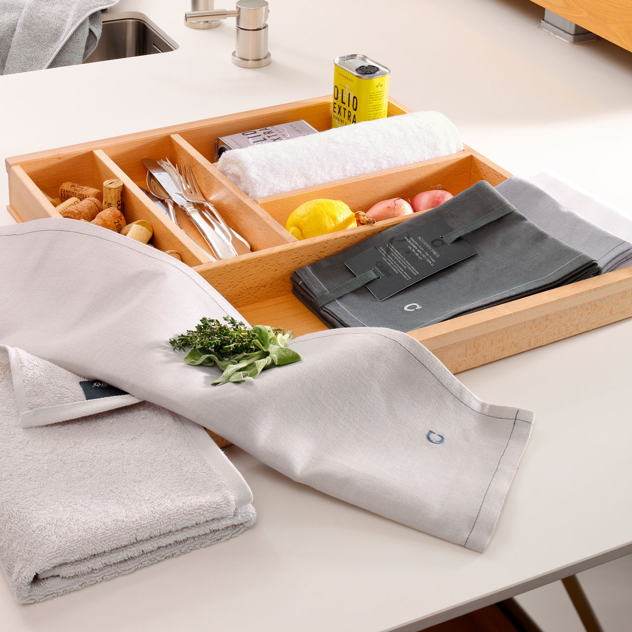  Geschirrtuch Solid 1