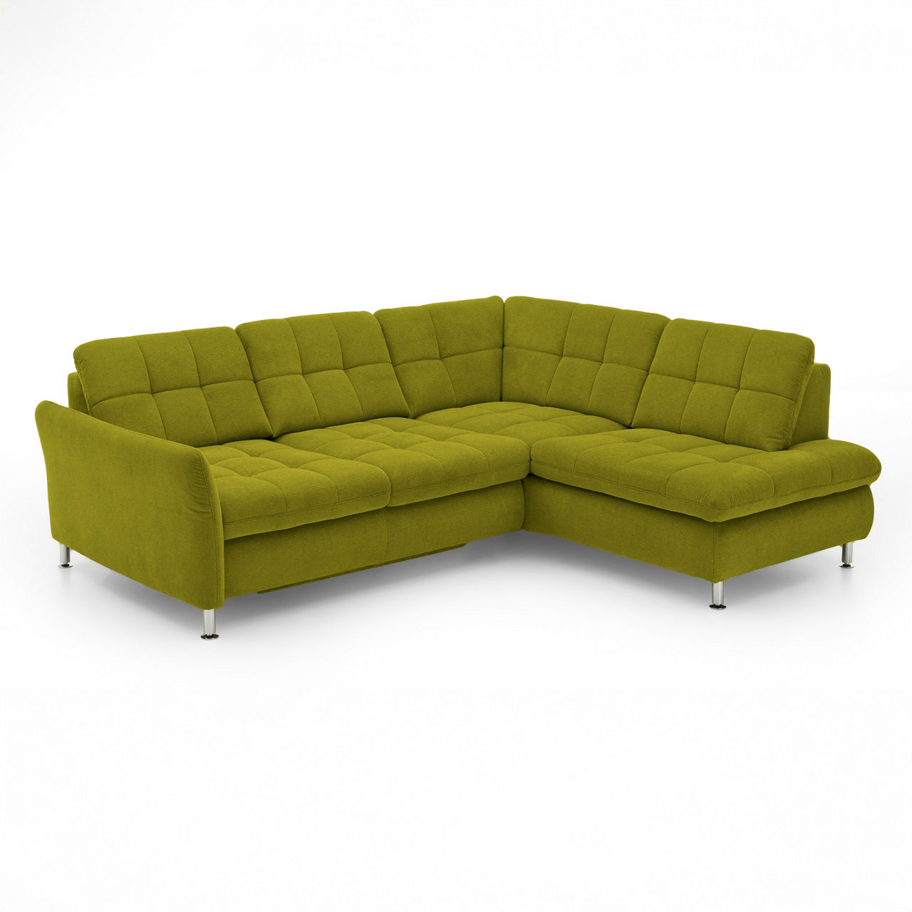 Bezug Belle green / Füße Chrom