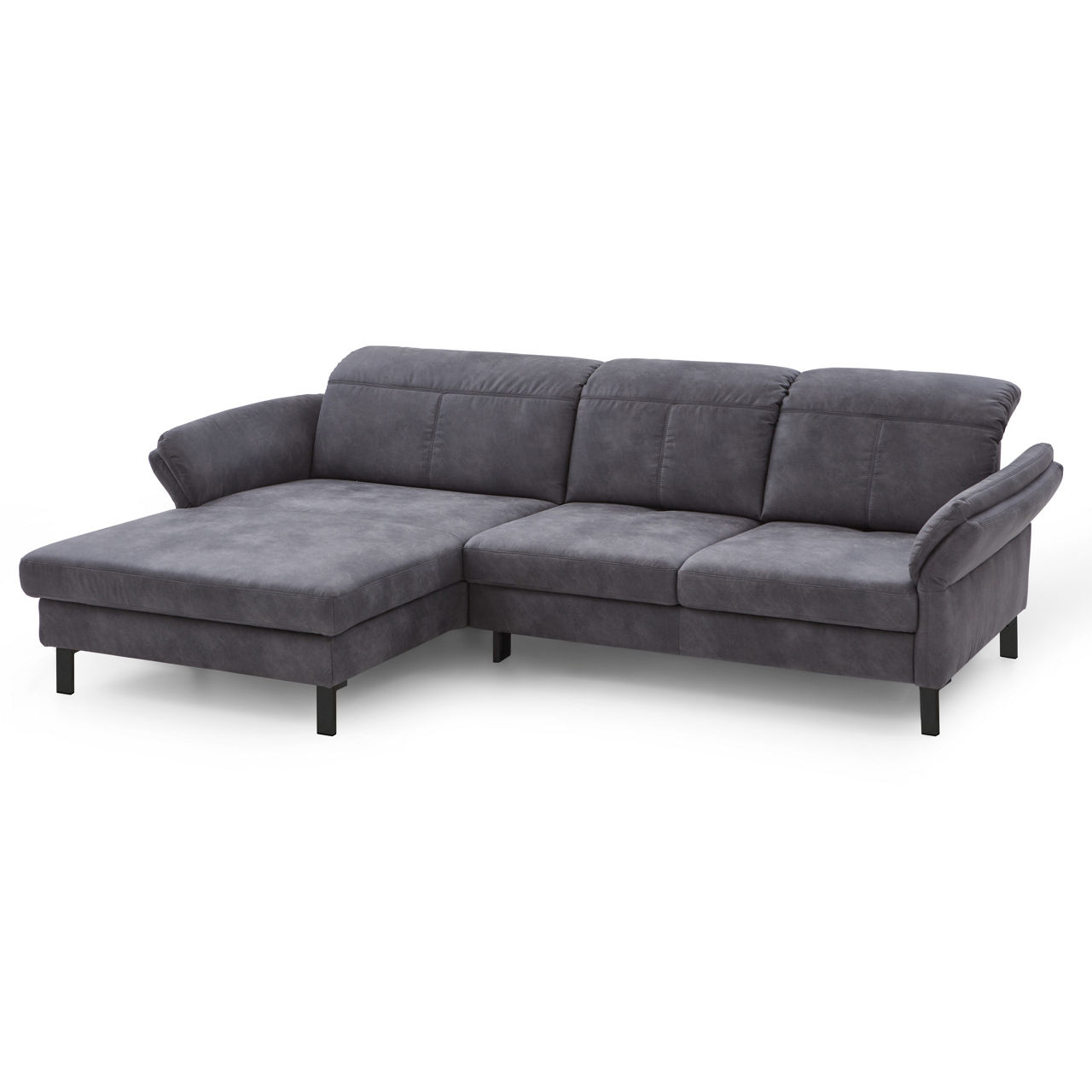 Bezug Savanna grey / Füße schwarz matt