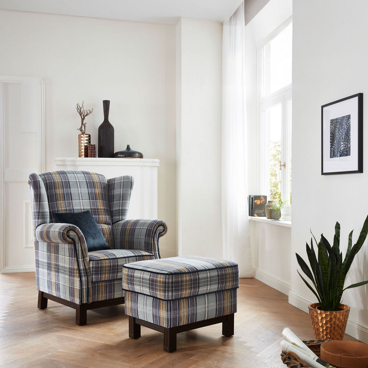  Solitärsessel Cambridge 1