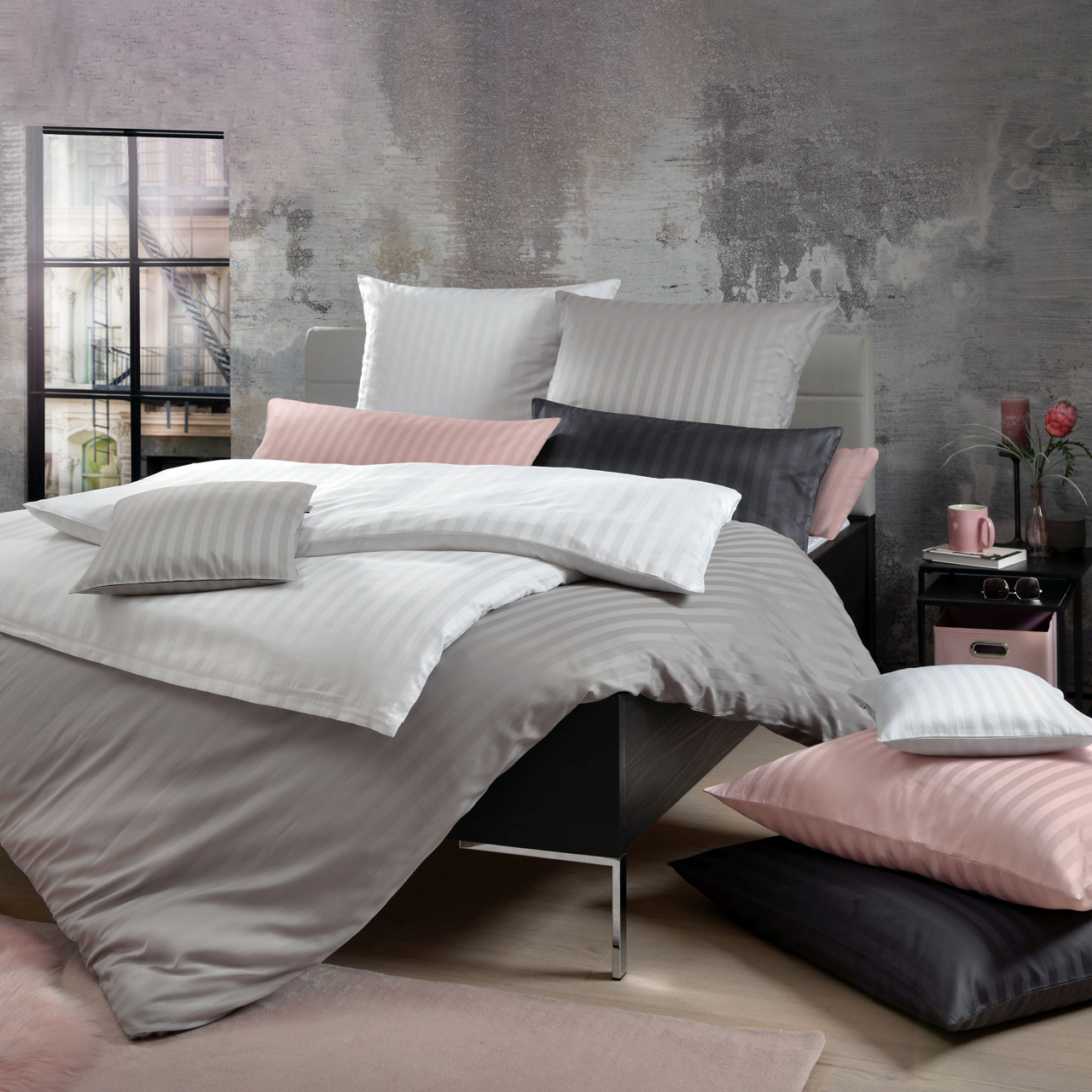  Satin Bettwäsche Sabrina