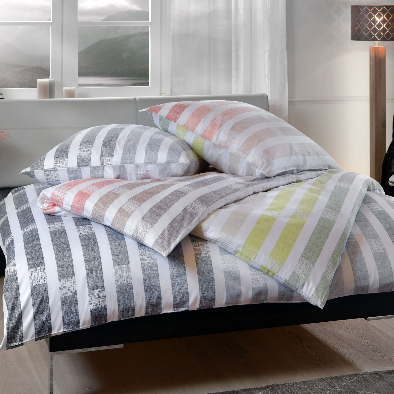  Satin Bettwäsche Helen 1