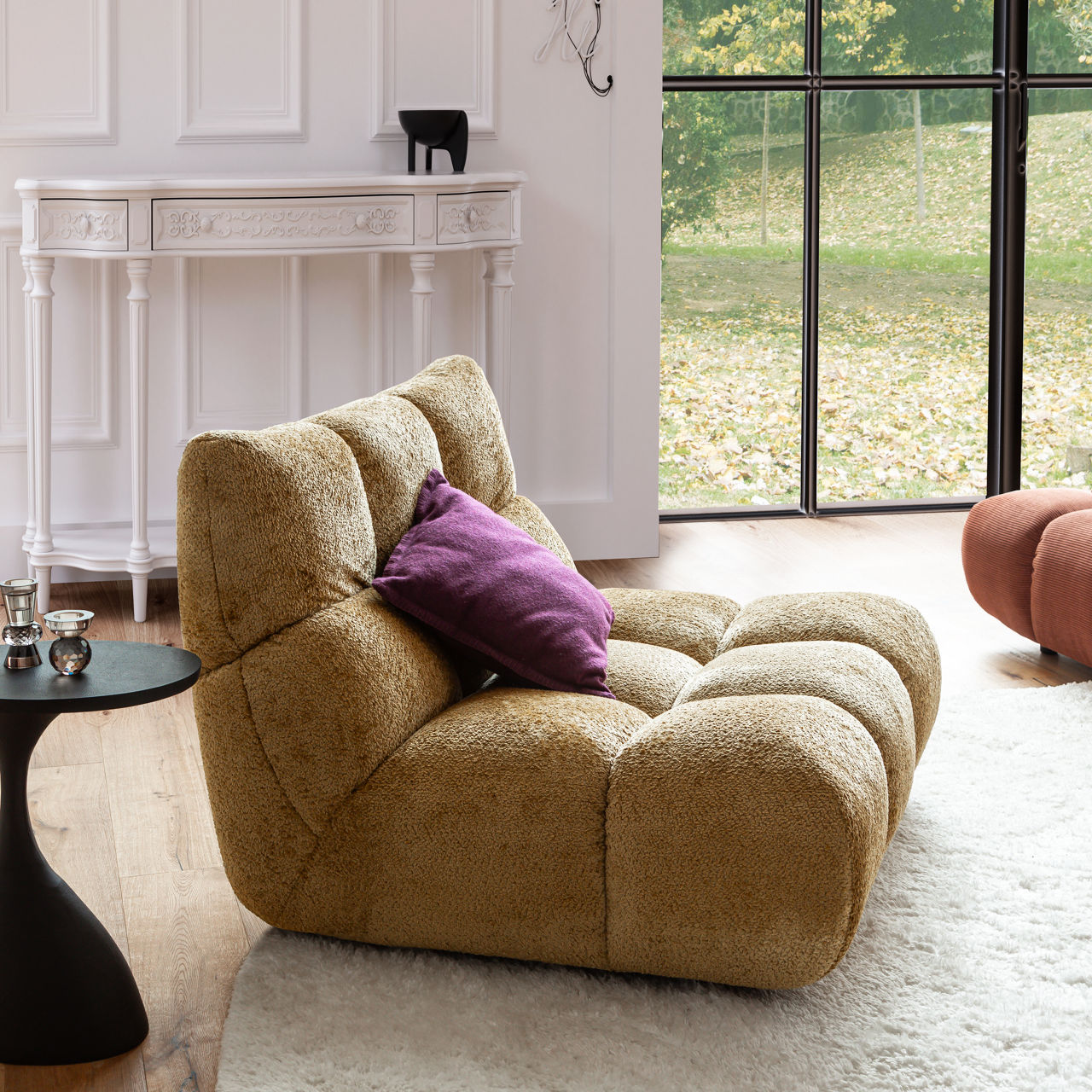  1,5-Sitzer ohne Armlehne, freistehend Gregory 3