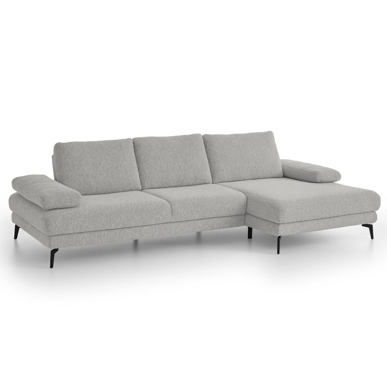 Bezug Loft ecru / Füße schwarz