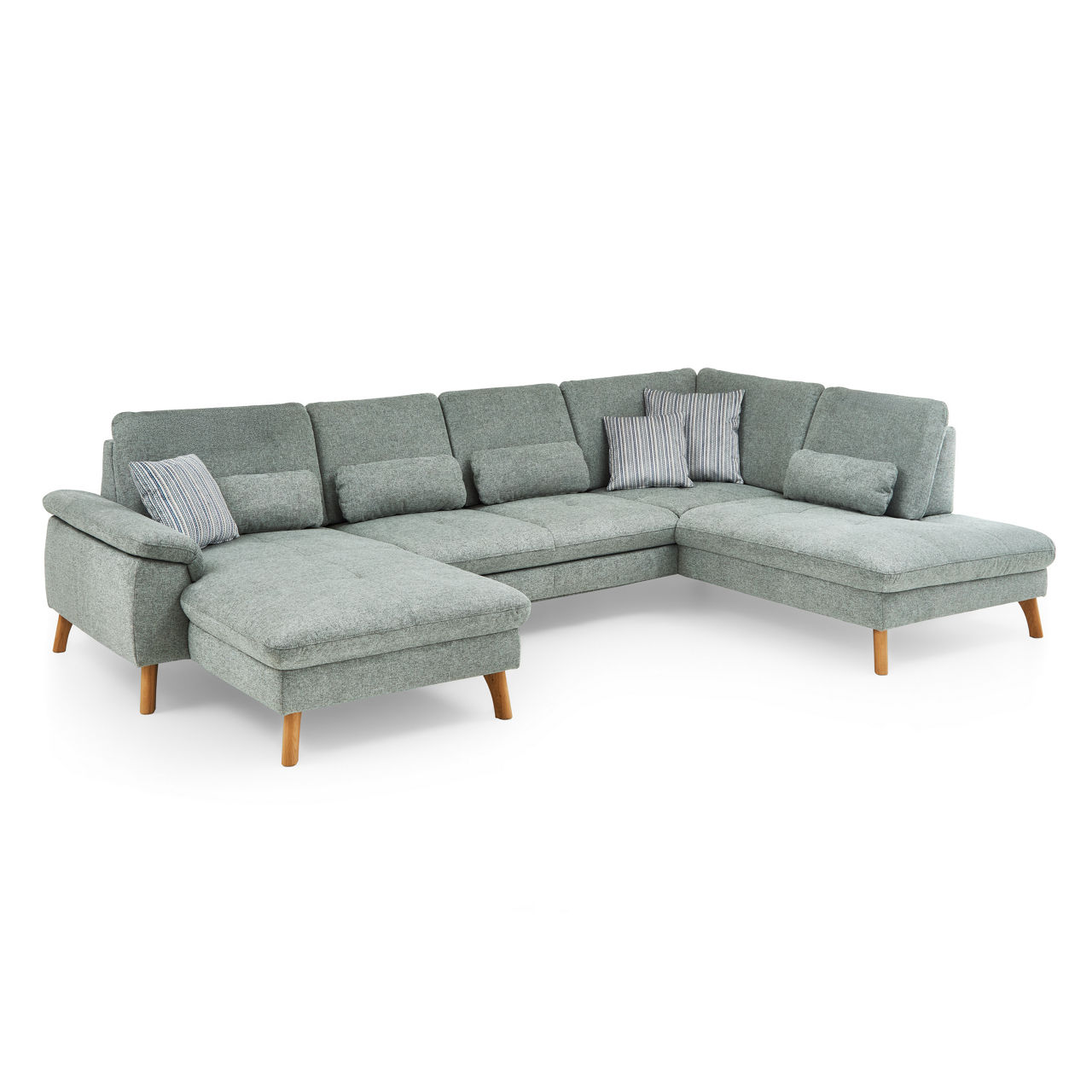 Bezug Cyber zinc / Füße Wildeiche