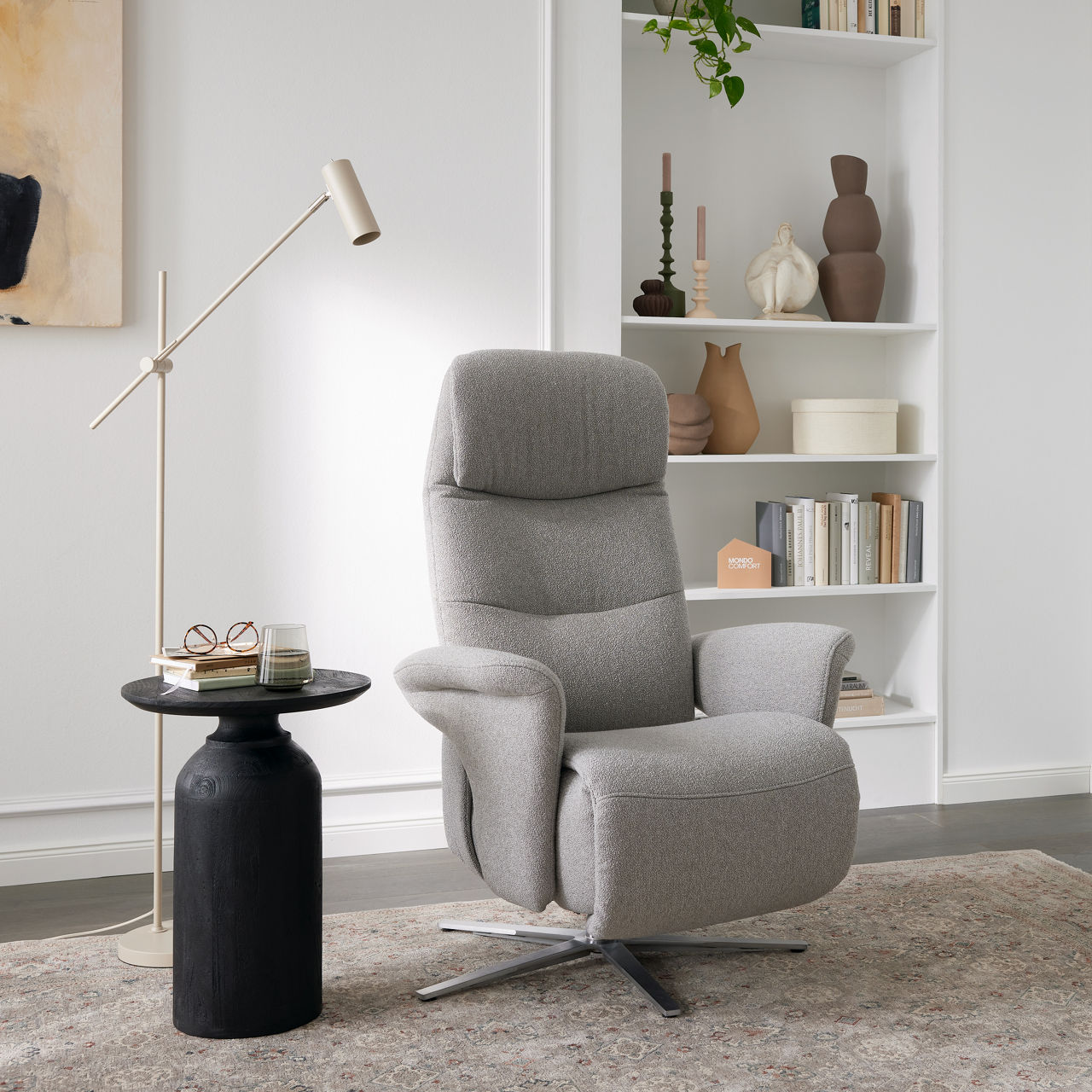 MONDO COMFORT Relax-Sessel Ergonomie M Maxiversion manuelle Verstellung Landor 1