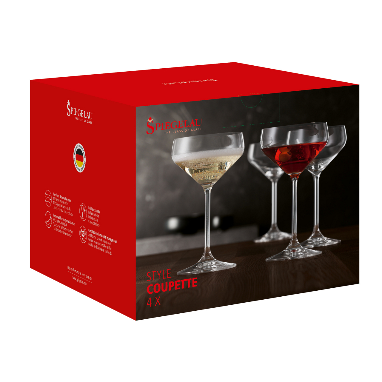  Coupette 4er-Set Style