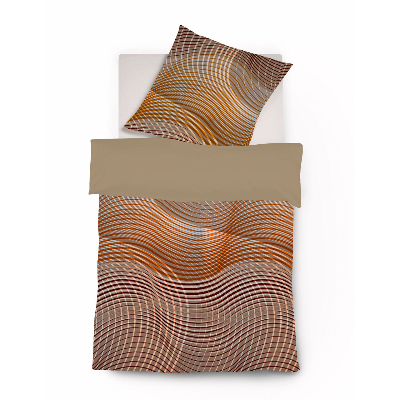  Satin Bettwäsche Bed Art S undefined