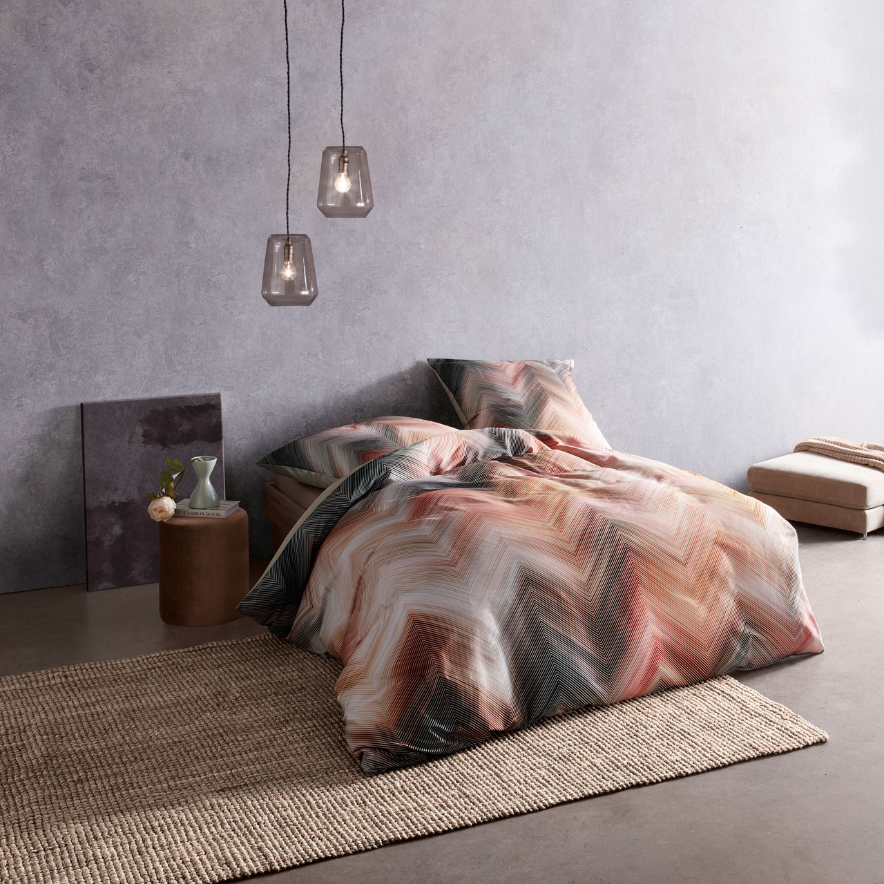  Satin Bettwäsche Bed Art S 1