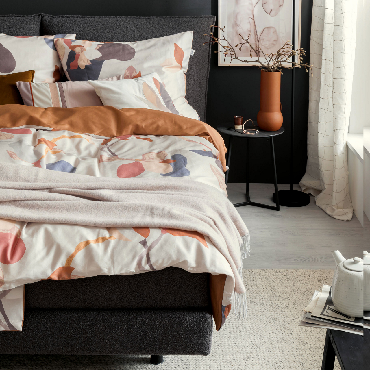 Schöner Wohnen Satin Bettwäsche Magnolia