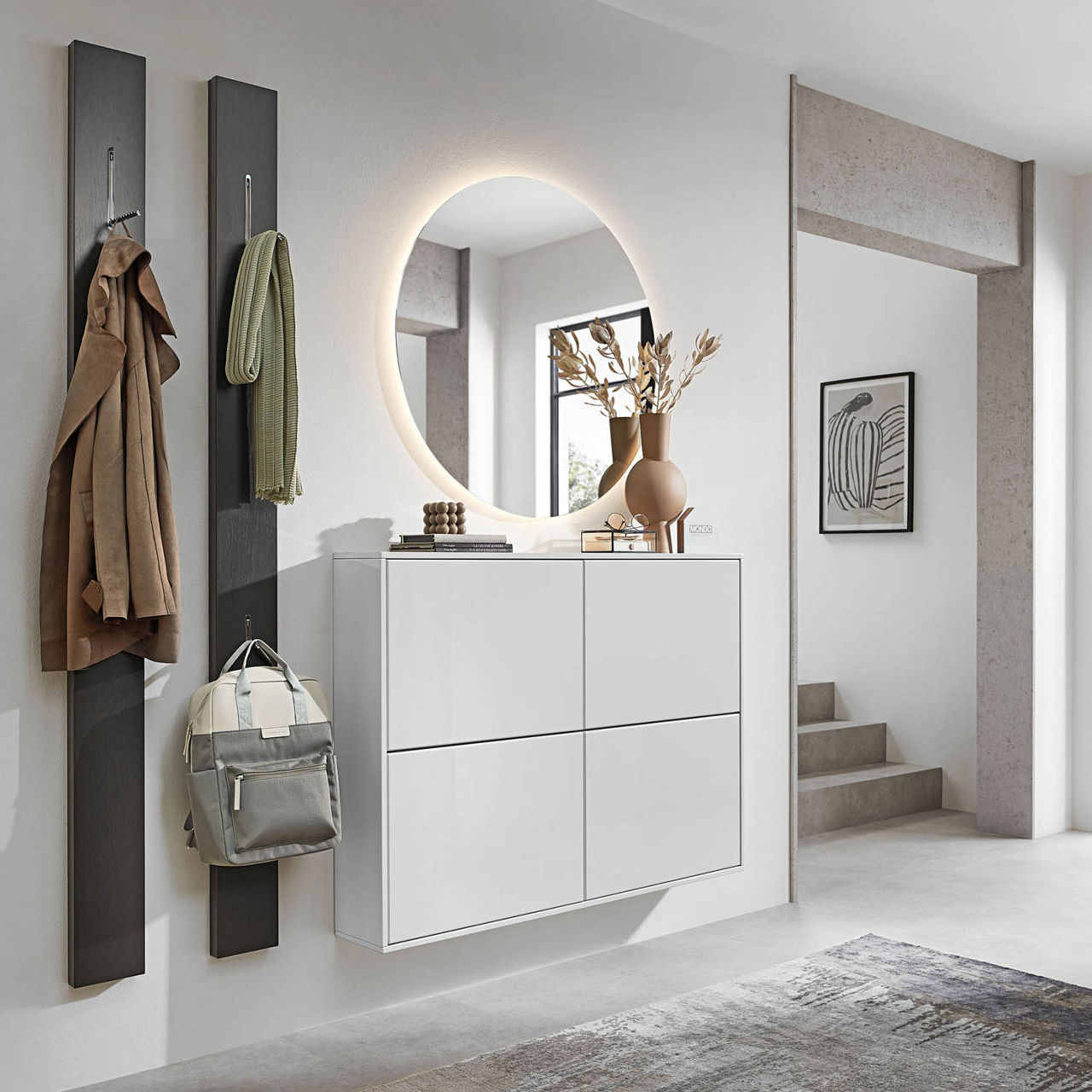 MONDO DESIGN Garderobenkombination hängend Diamo-Garderobe 1