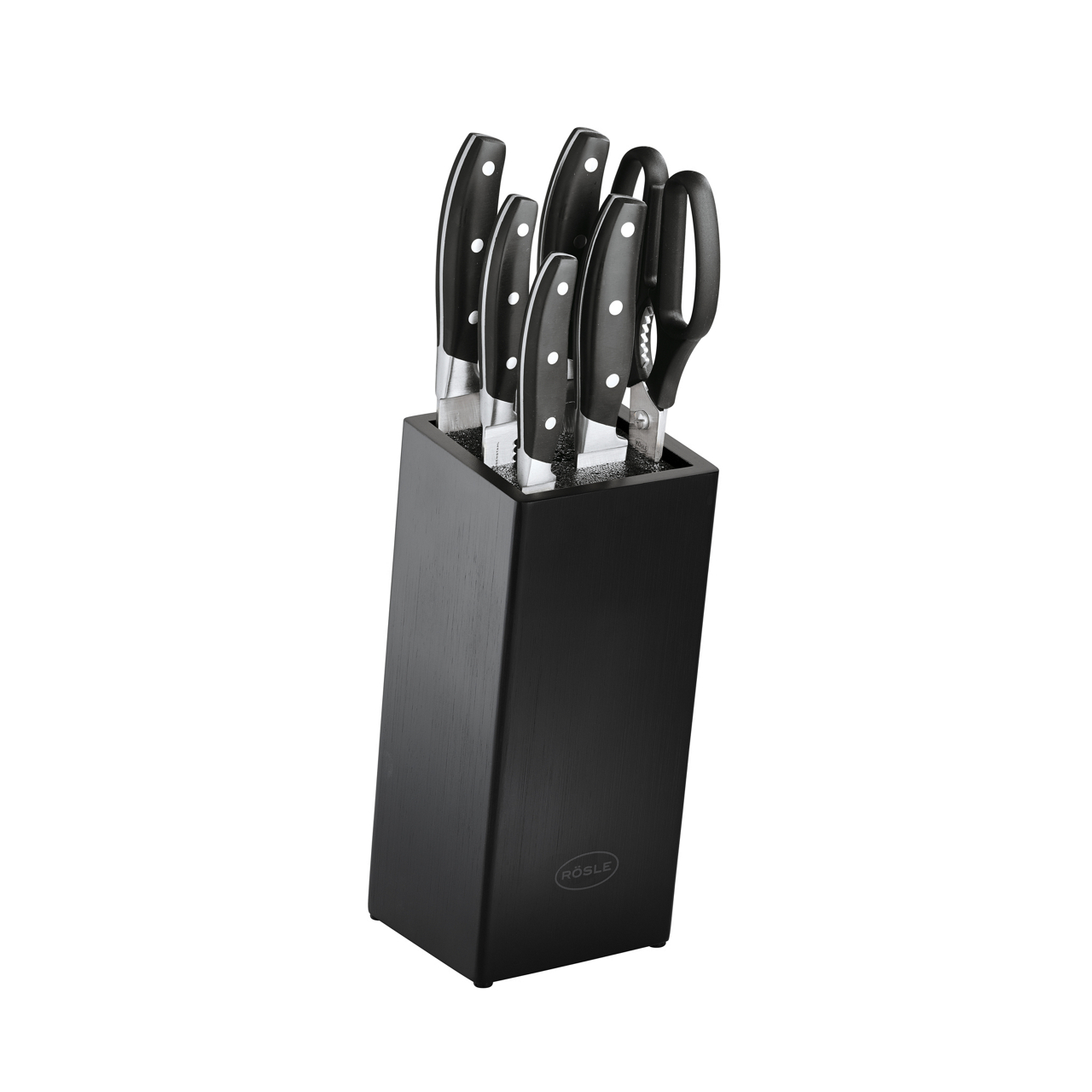  Bürsten Messerblock 7-tlg. Cuisine