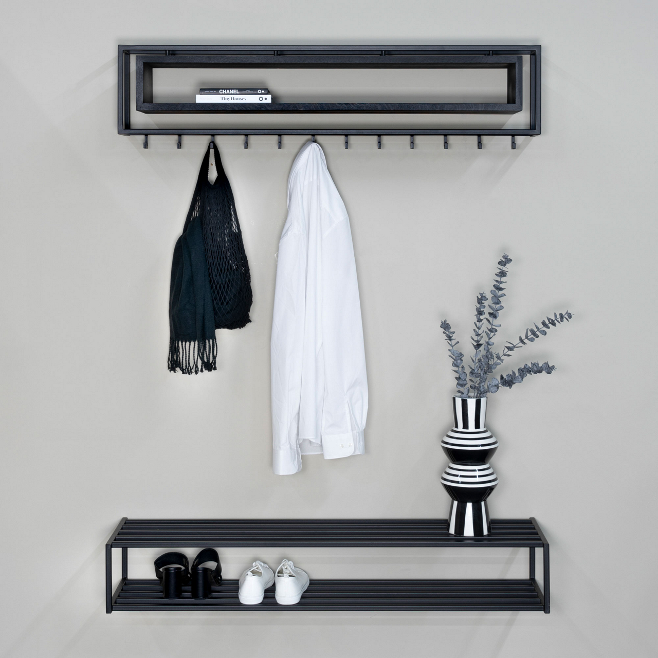  Coat rack SCHOOL 120 BLACK EDITION