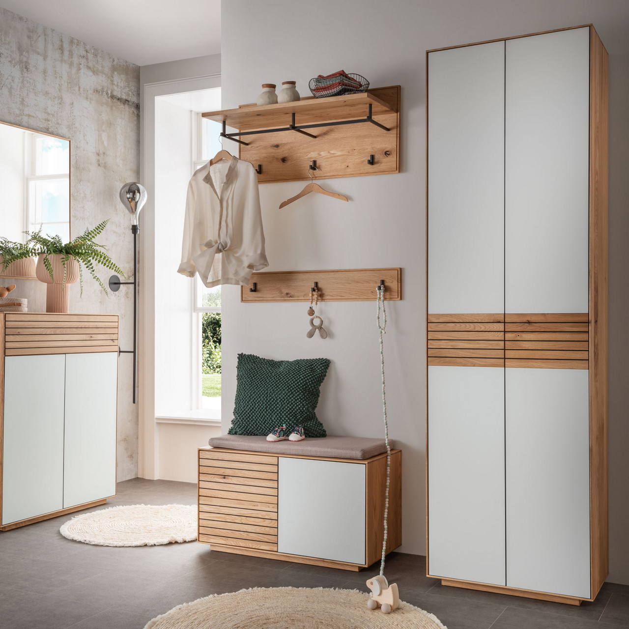  Wandgarderobe Riva 1