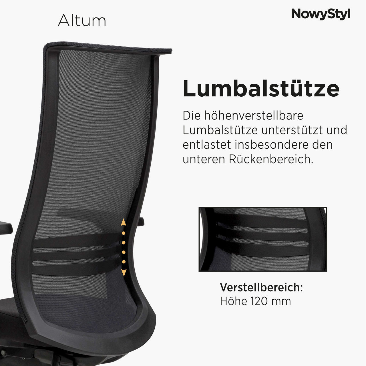  Bürodrehstuhl Altum-HB 5