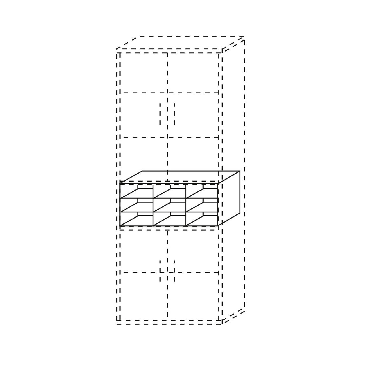 Fächereinsatz für A4-Papier Techno 19