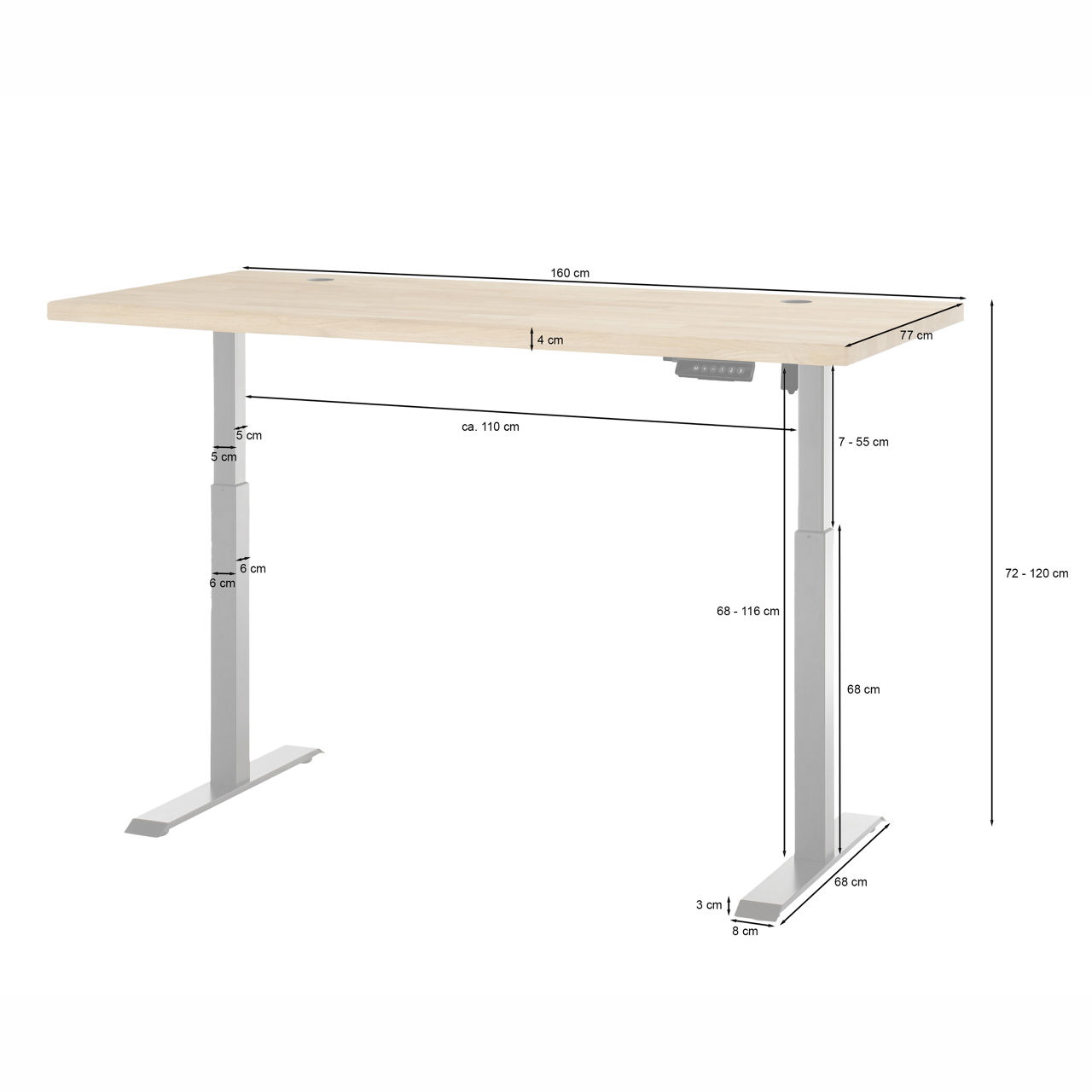  Schreibtisch Toulouse 2 5