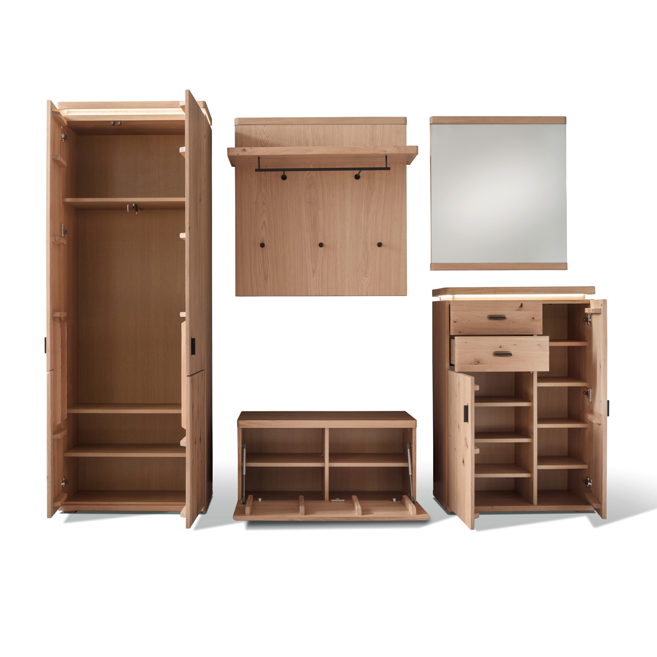  Garderobenkombination Barcelona-Garderobe 1