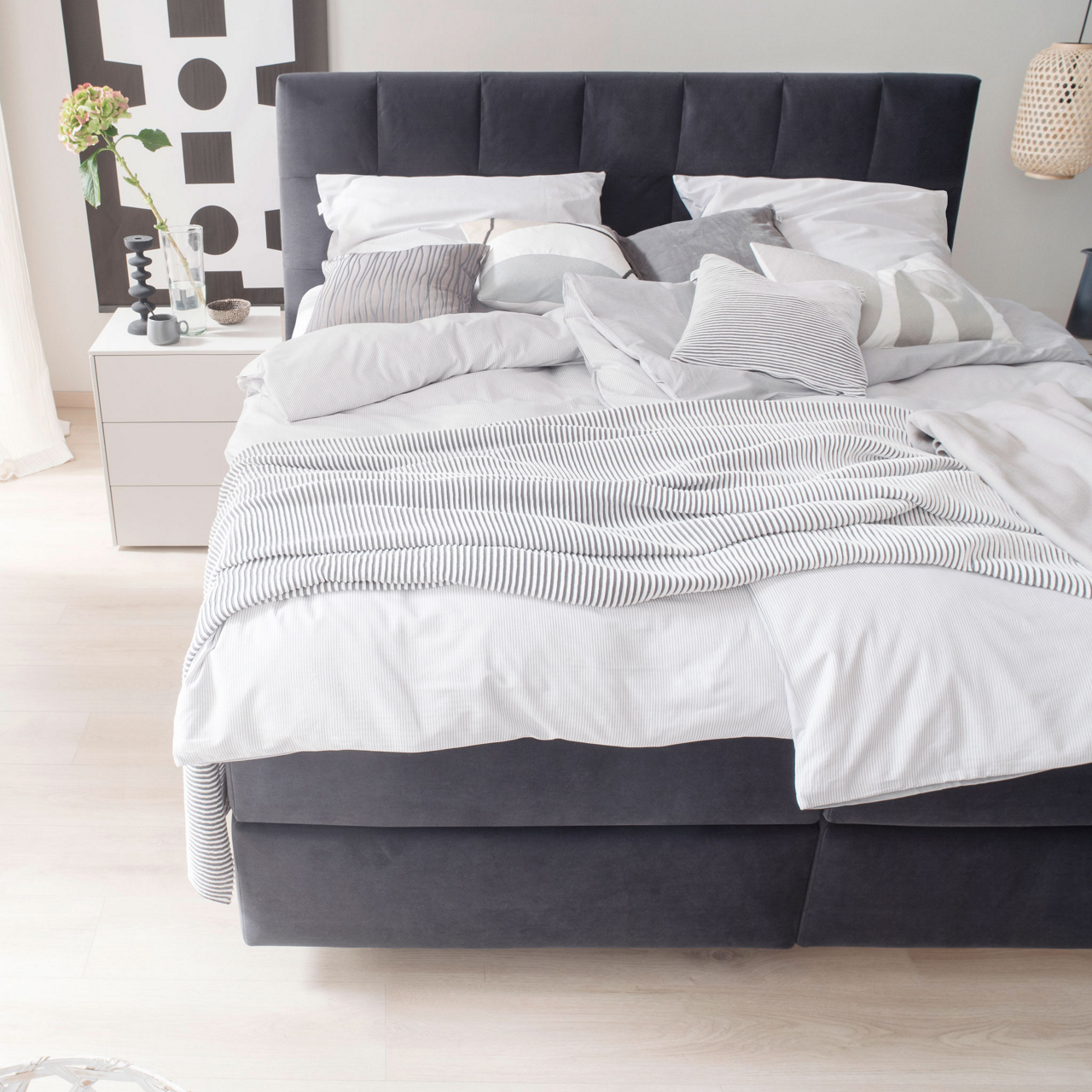  Boxspringbett Vita