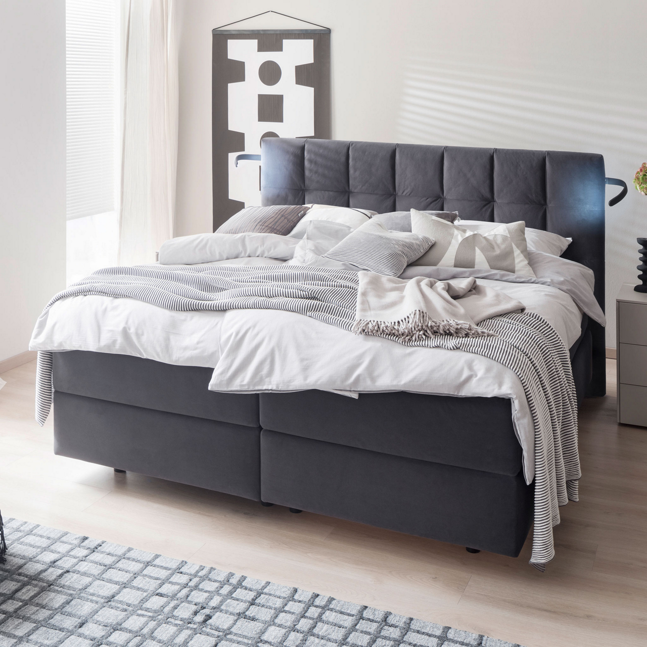  Boxspringbett Vita