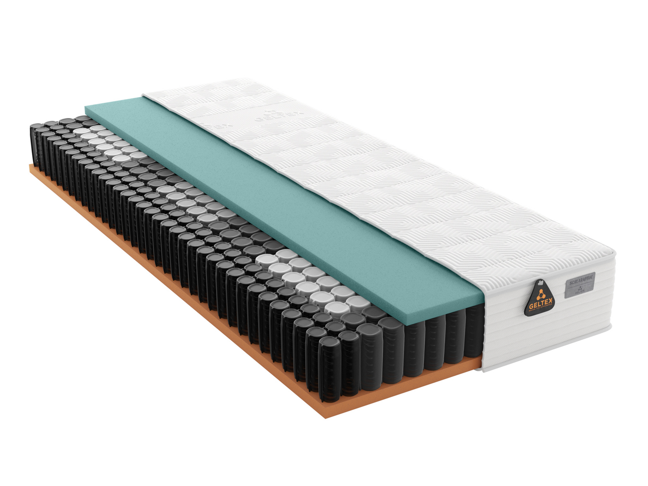  Taschenfederkern Matratze Geltex