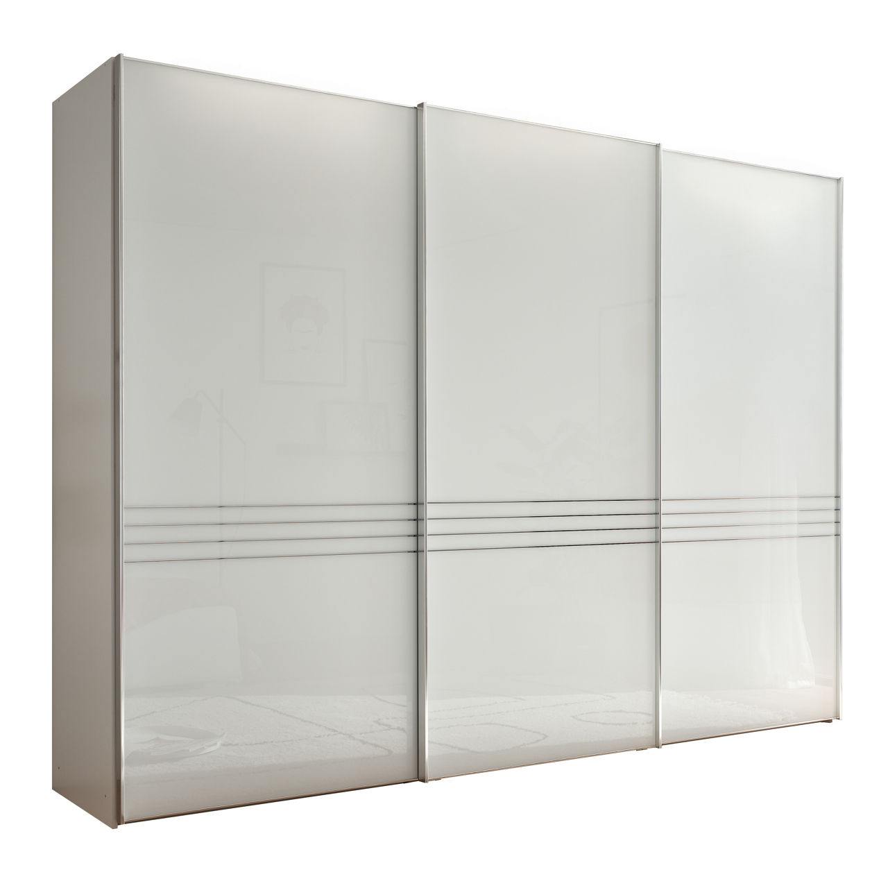  Schwebetürenschrank 3-türig Studioline