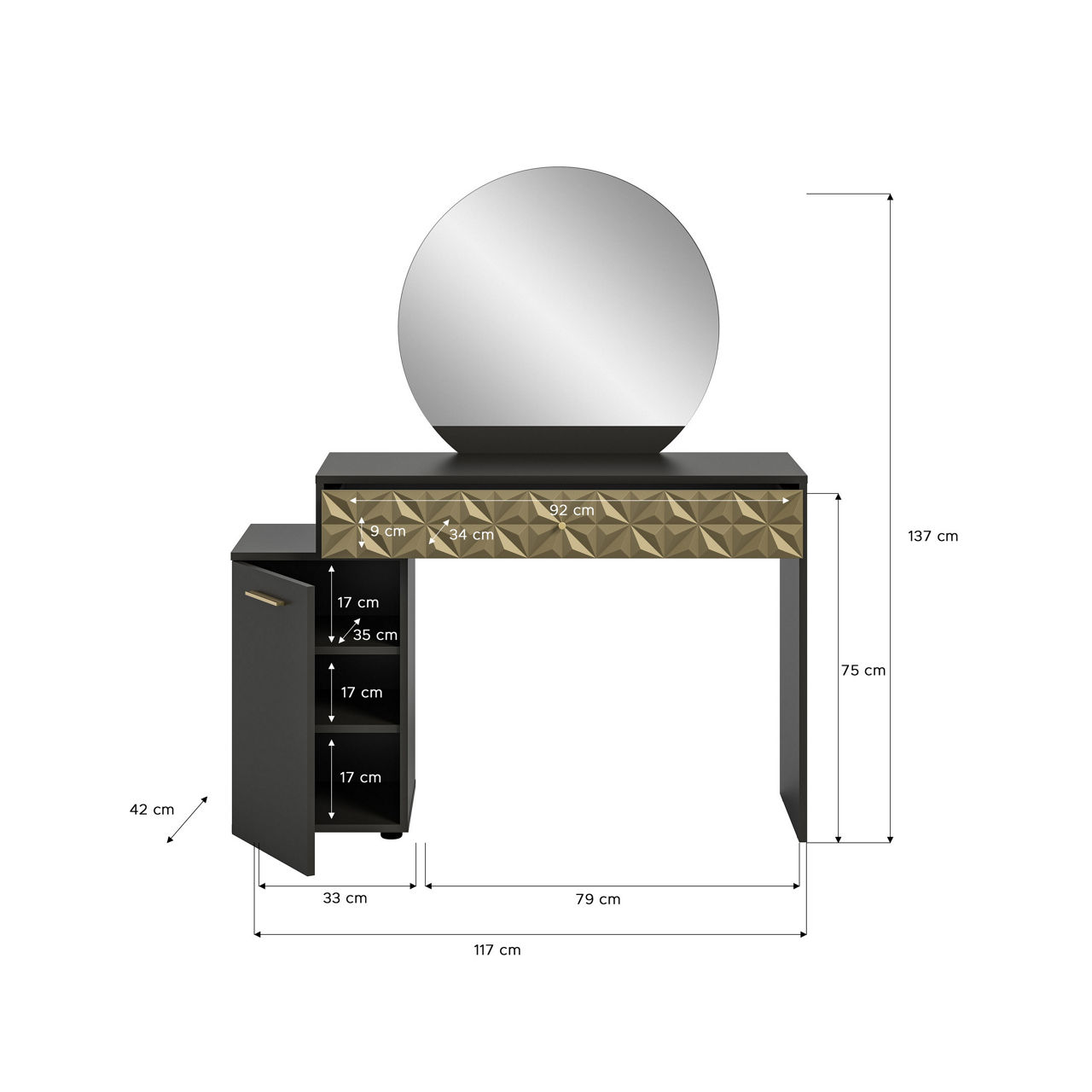  Schminktisch Prisma 2