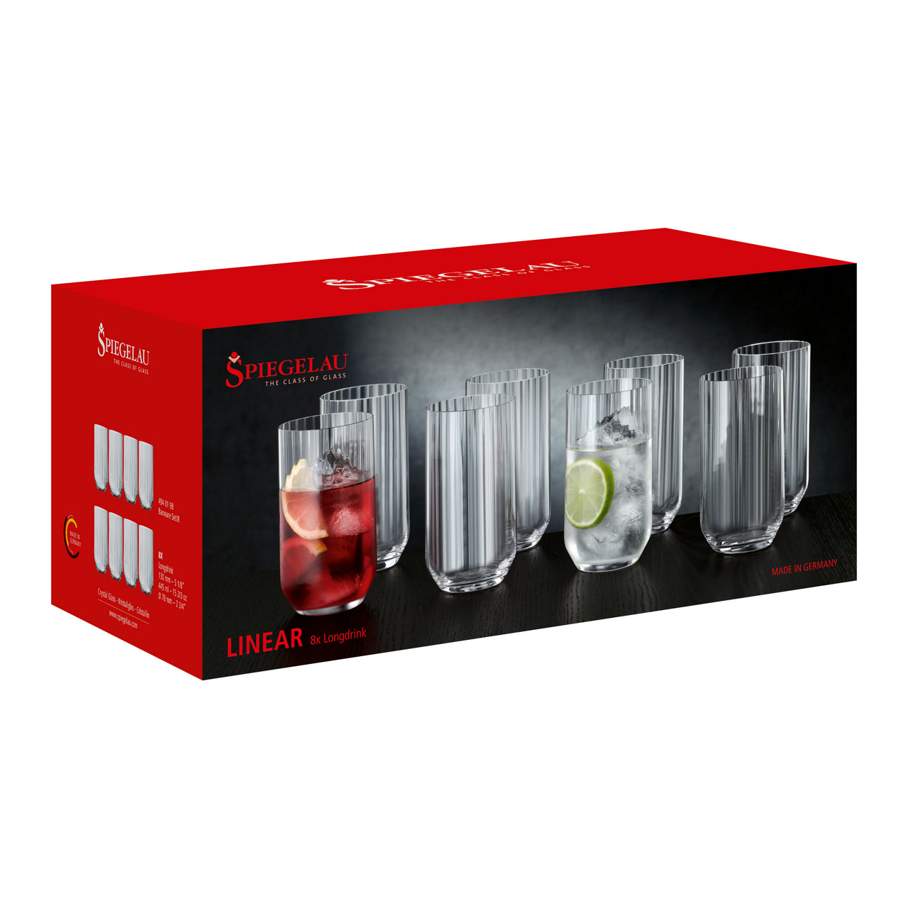 Spiegelau Longdrink Set Linear 2