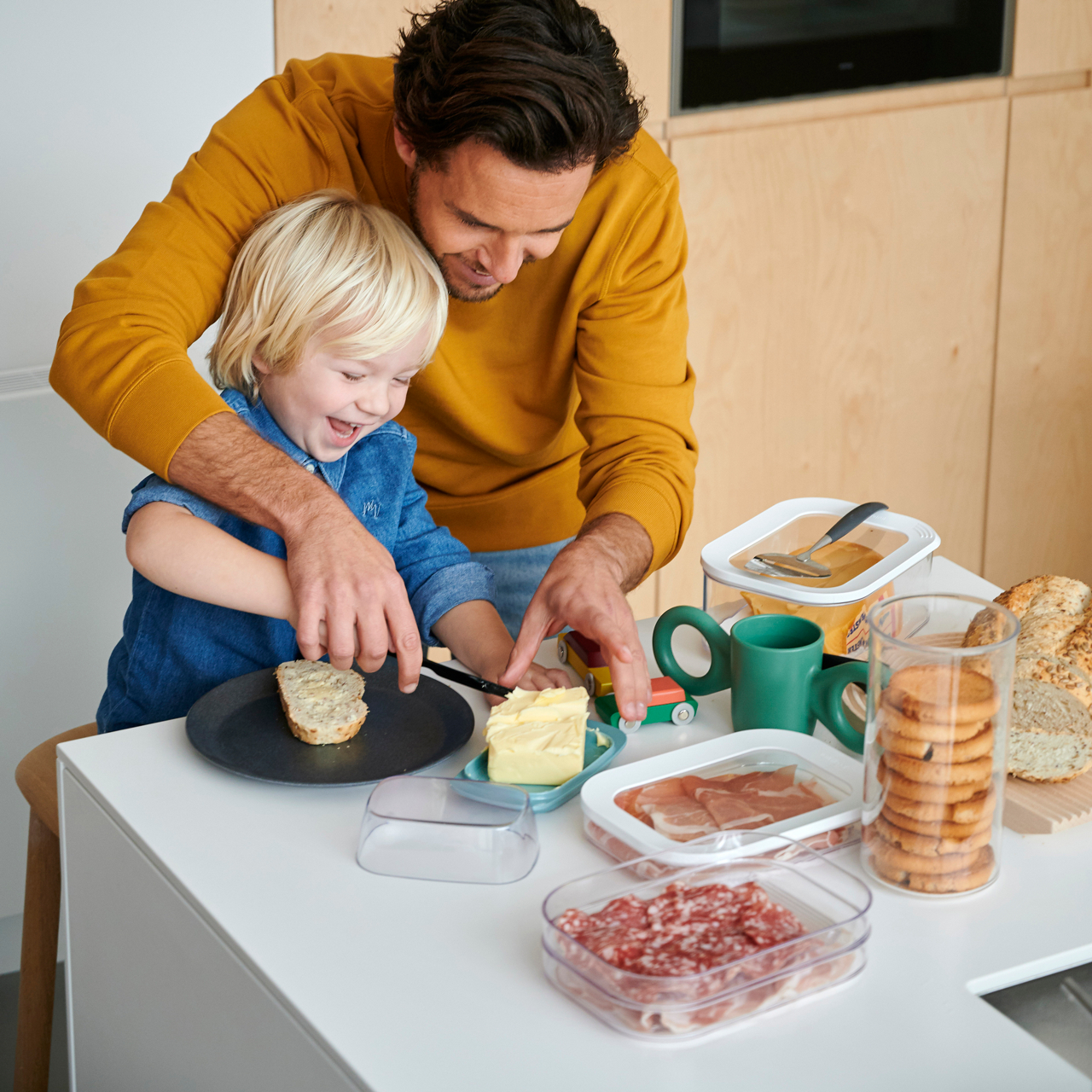  kühlschrankdose modula aufschnitt 550/1 - weiß Modula 3