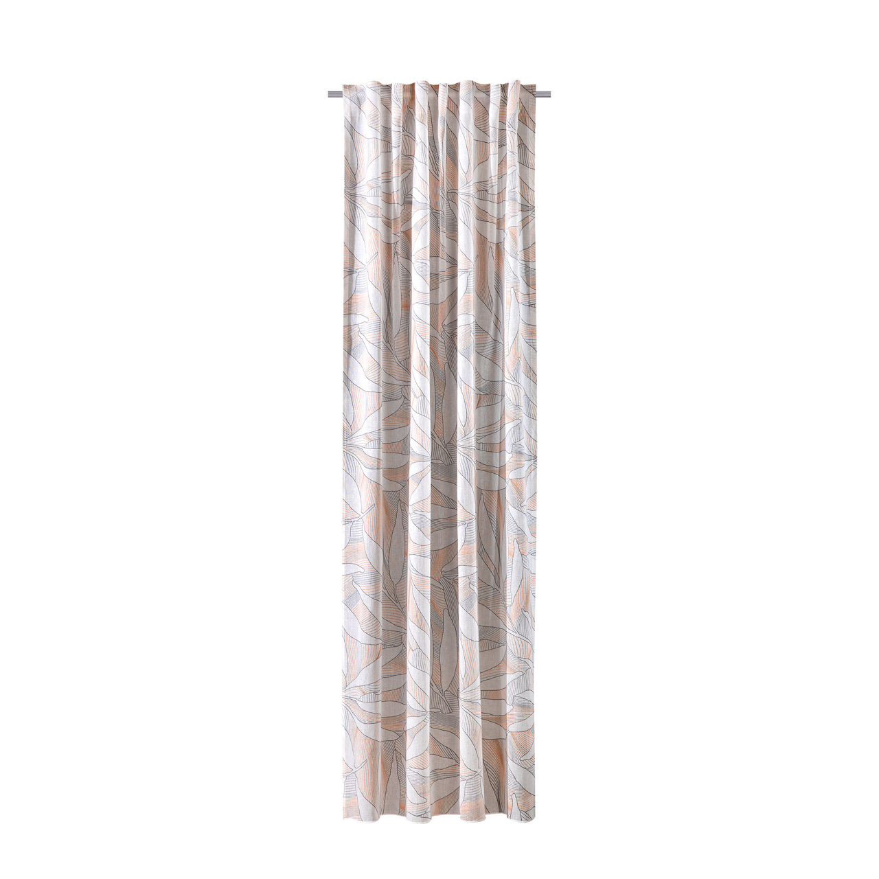  Vorhang mit verdeckter Schlaufe 