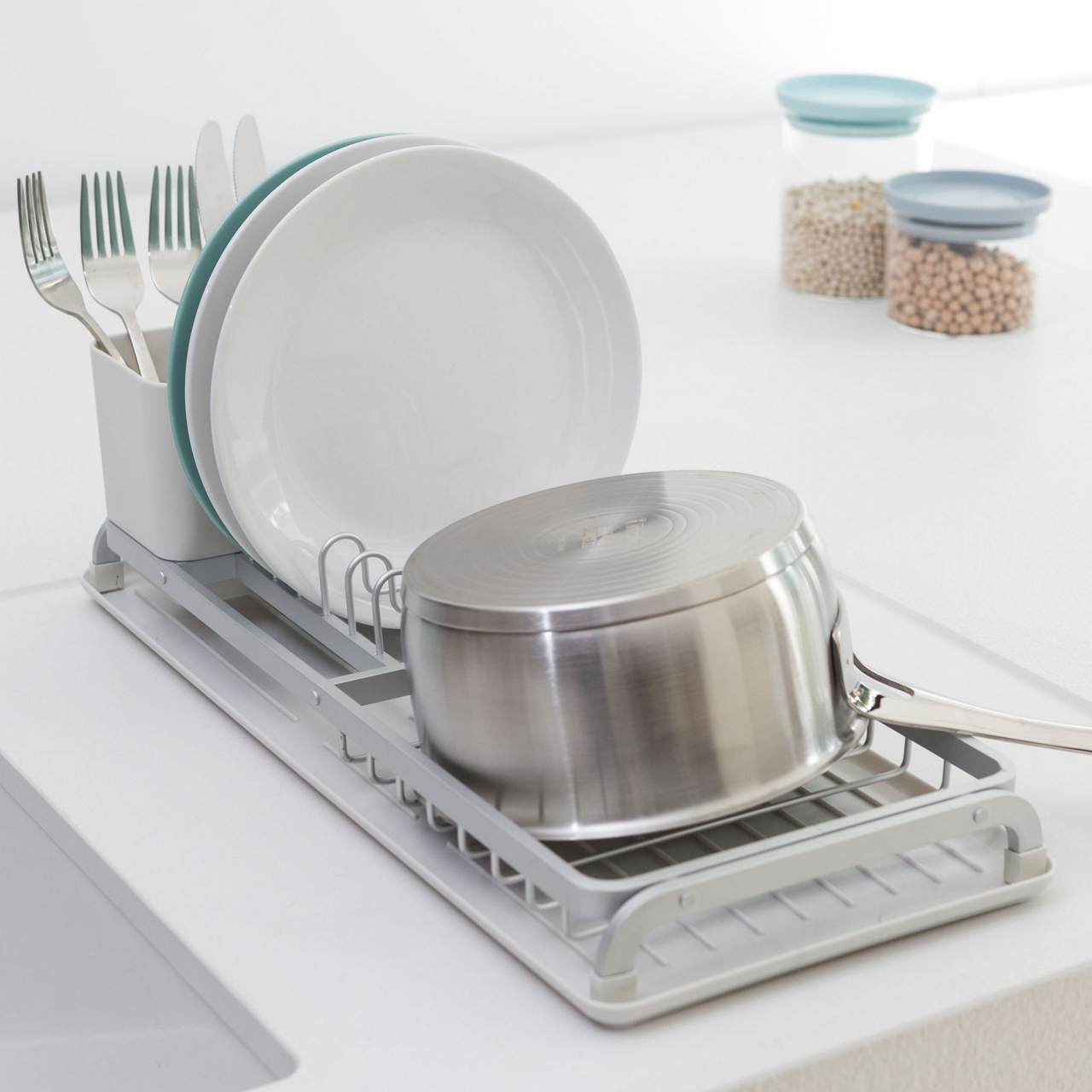  Kompaktes Abtropfgestell Sink-Side 1