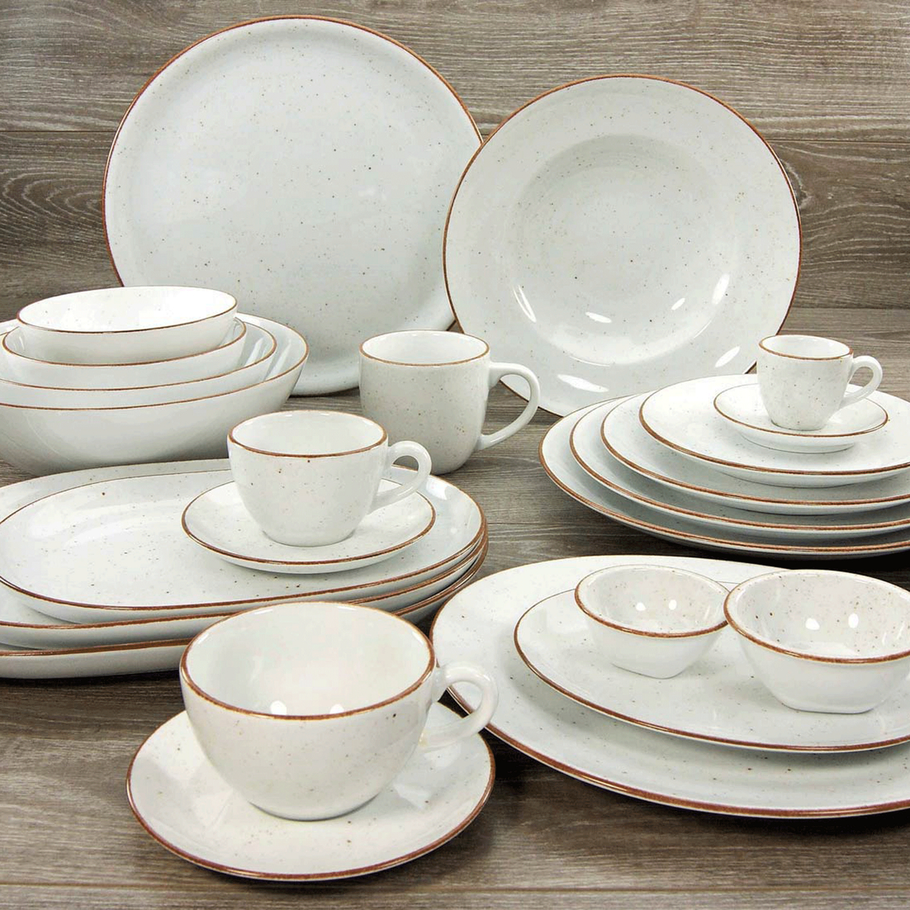  Dessertteller Vintage Nature 1