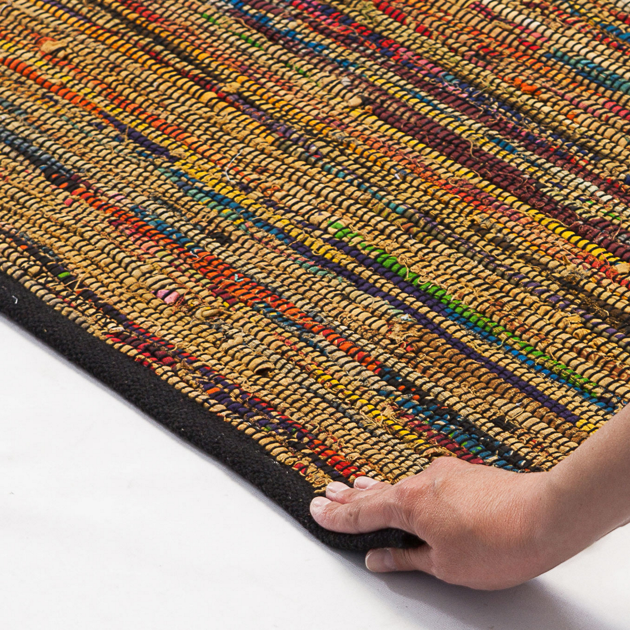  Handweb Chindi overdyed Chindi 2