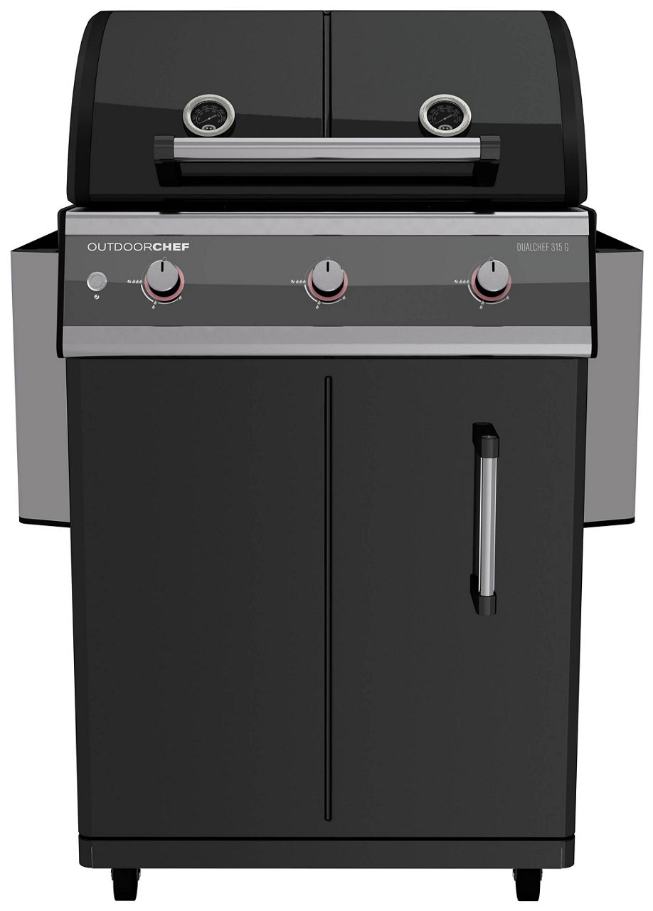  Gasgrill DUALCHEF 315 G black 1
