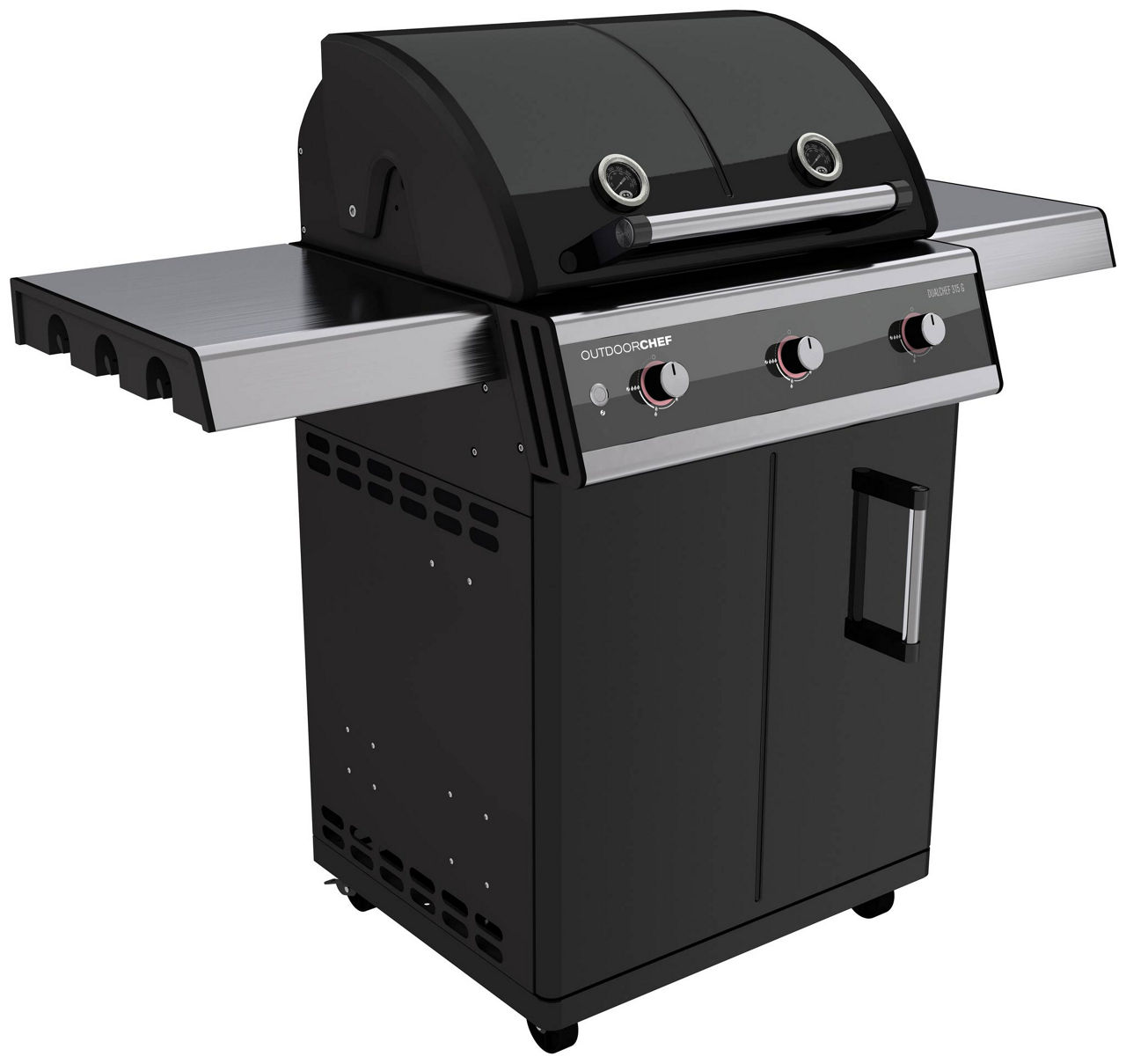  Gasgrill DUALCHEF 315 G black 2