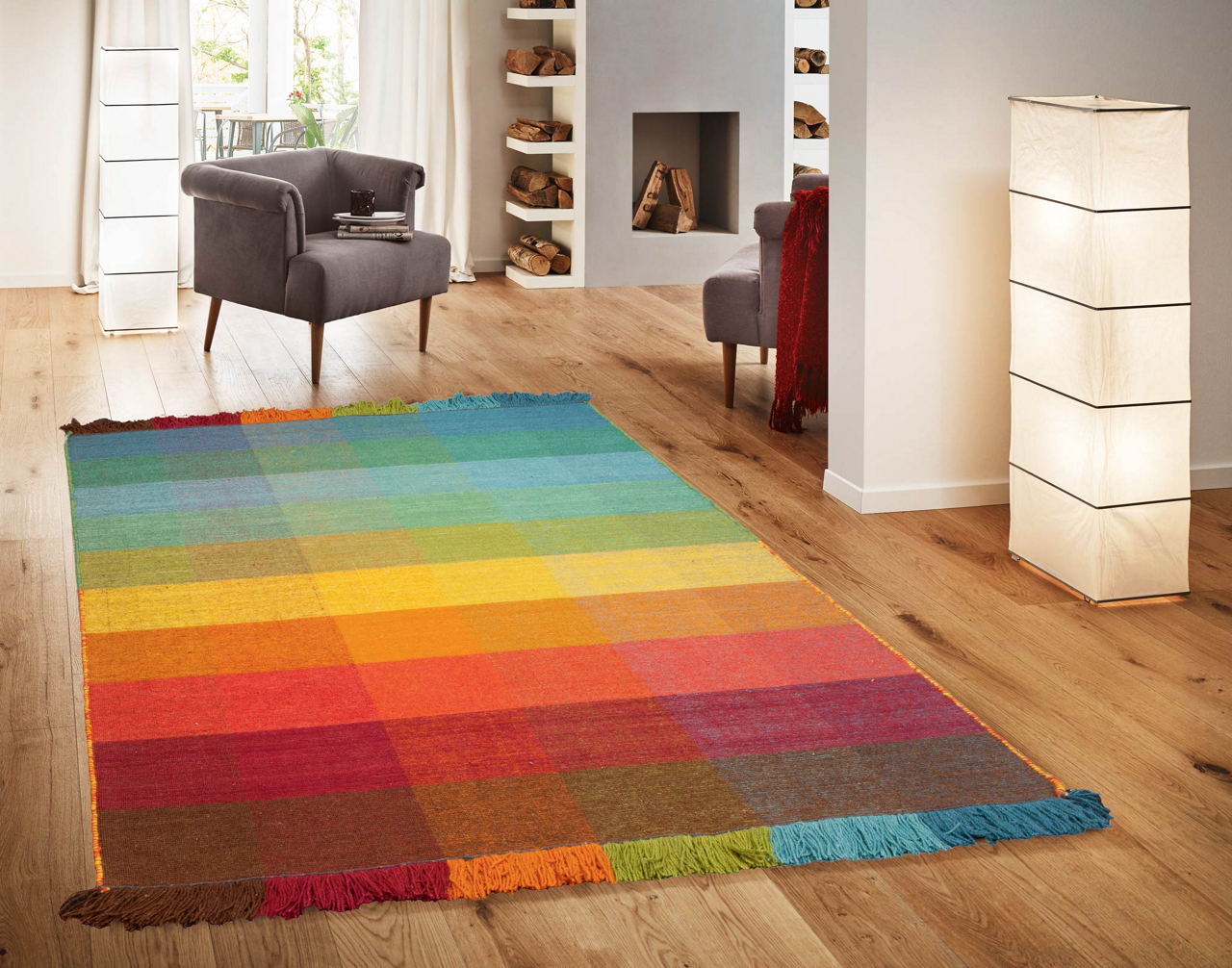  Teppich Rainbow