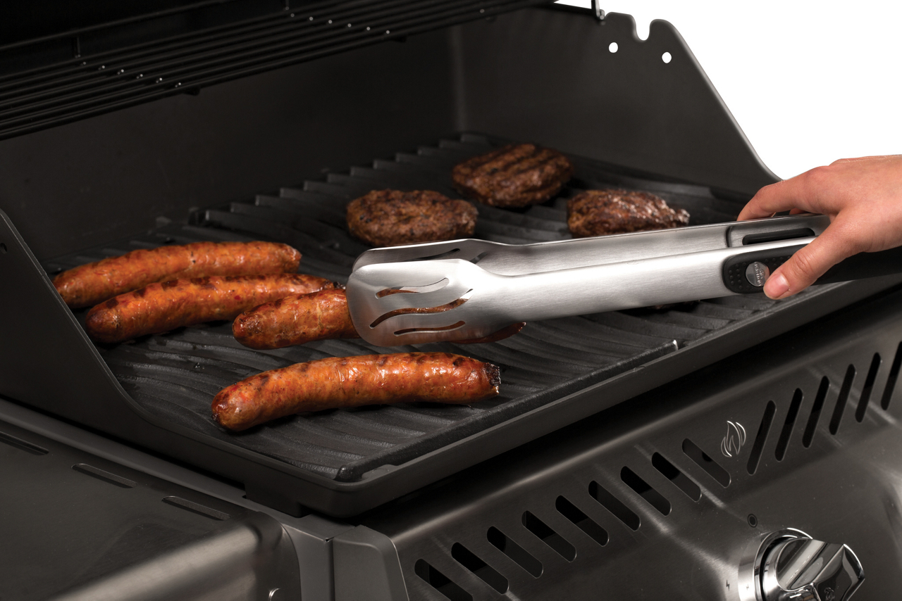  Grillbesteck-Set 2 teilig Grillzange und Wender  3