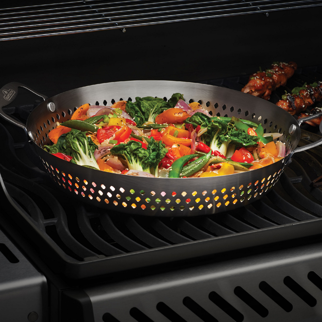  Wok Gemüsekorb Wok Topper