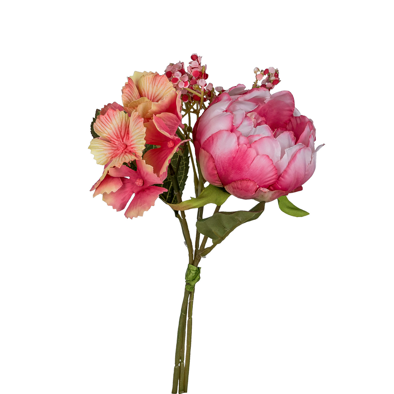 3025095-18 Päoniensträußchen 26cm pink  undefined