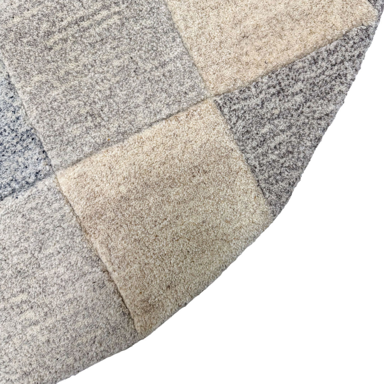  Handtuftteppich Checkerboard 1