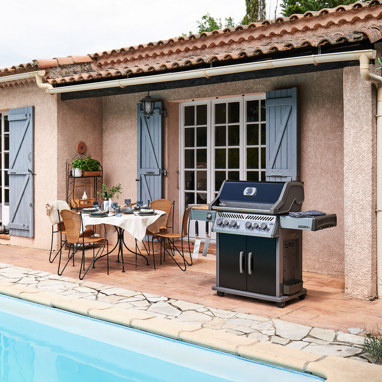  Propangasgrill RPS525RSIBPK-2-DE